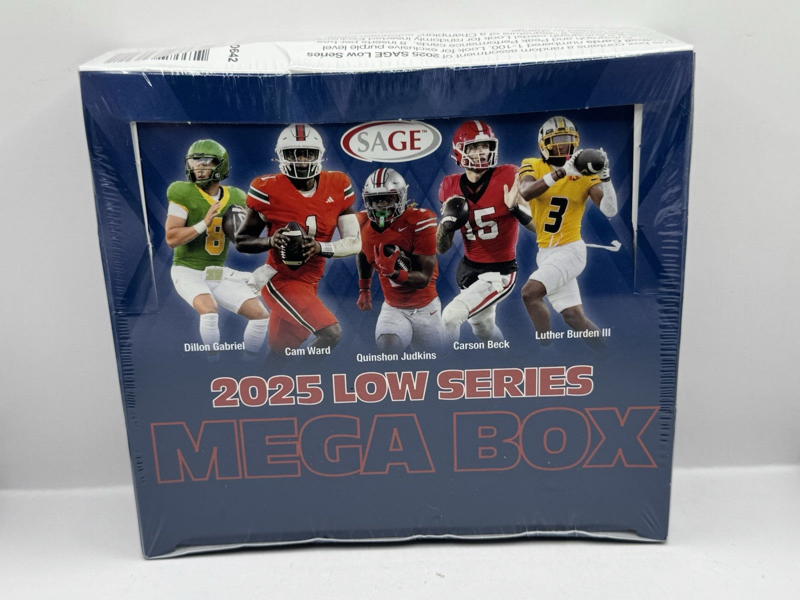 2025 SAGE Low Series Football Mega Box - Factory Sealed
