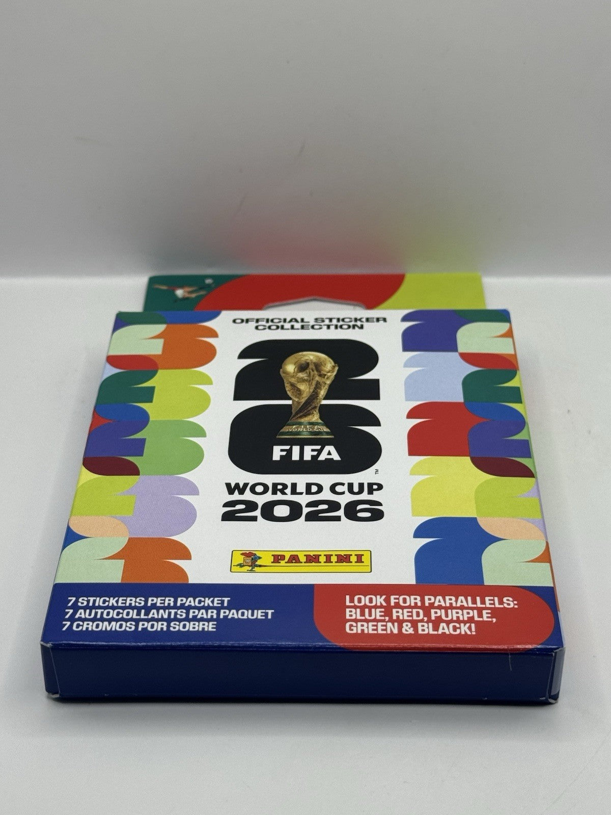 2026 Panini FIFA World Cup Official Sticker Collection Hanger Pack Box - Sealed