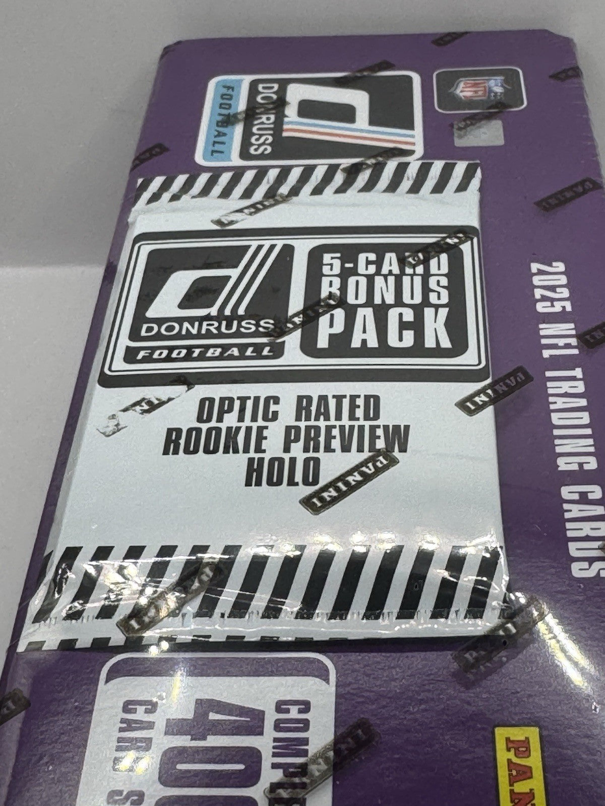 2025 Panini Donruss Football Complete Set + Bonus Optic Rated Rookie Pack Sealed