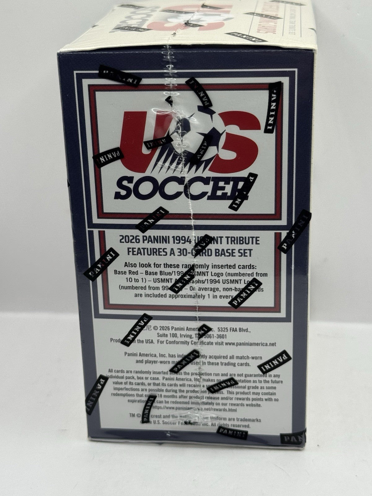 2026 Panini Instant 1994 U.S. Men's National Team Tribute Set Soccer Box Sealed