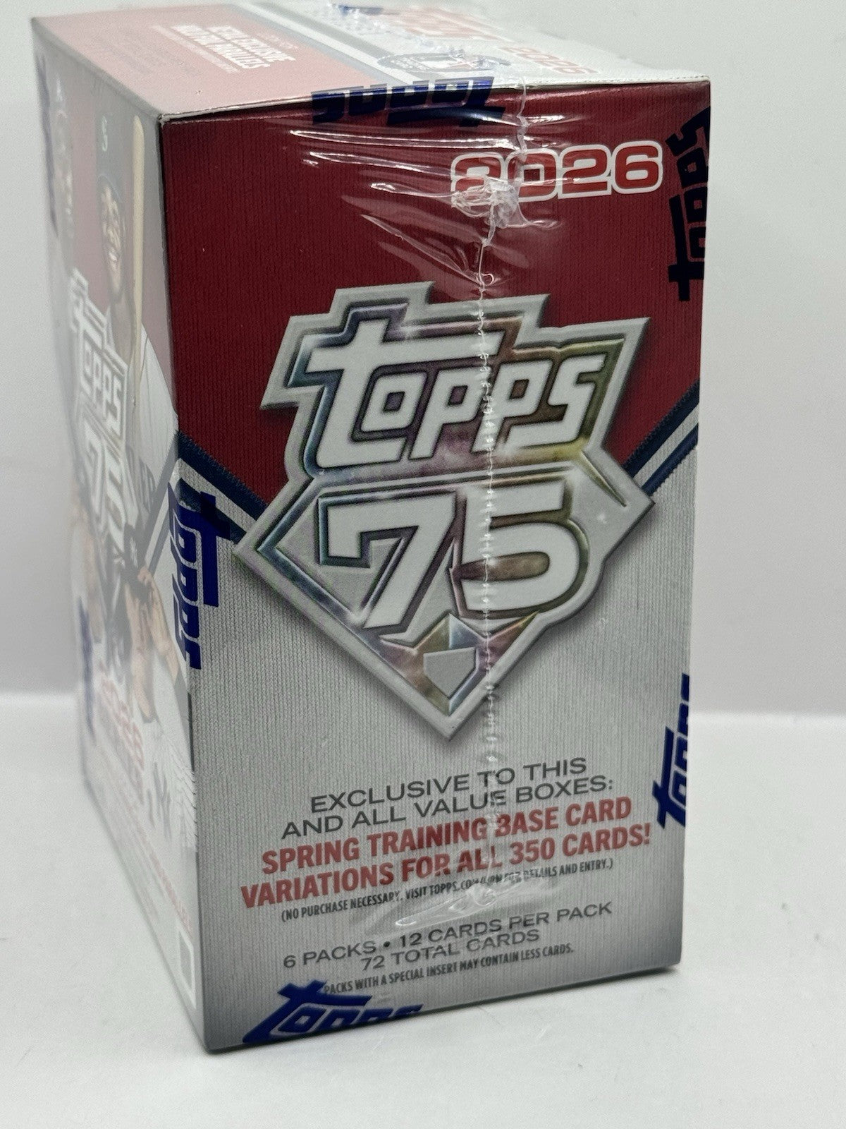 Topps 75 Box 2026 Topps Series 1 Topps 75 Baseball Blaster Box - Factory Sealed ...
