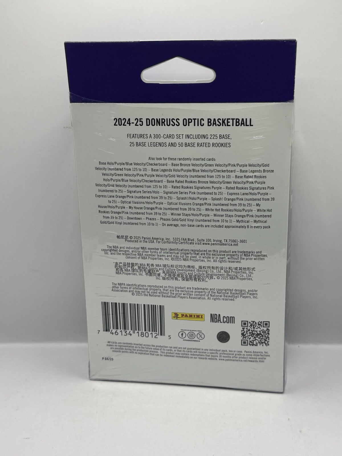 2024-25 Panini Donruss Optic Basketball Hanger Box - Sealed