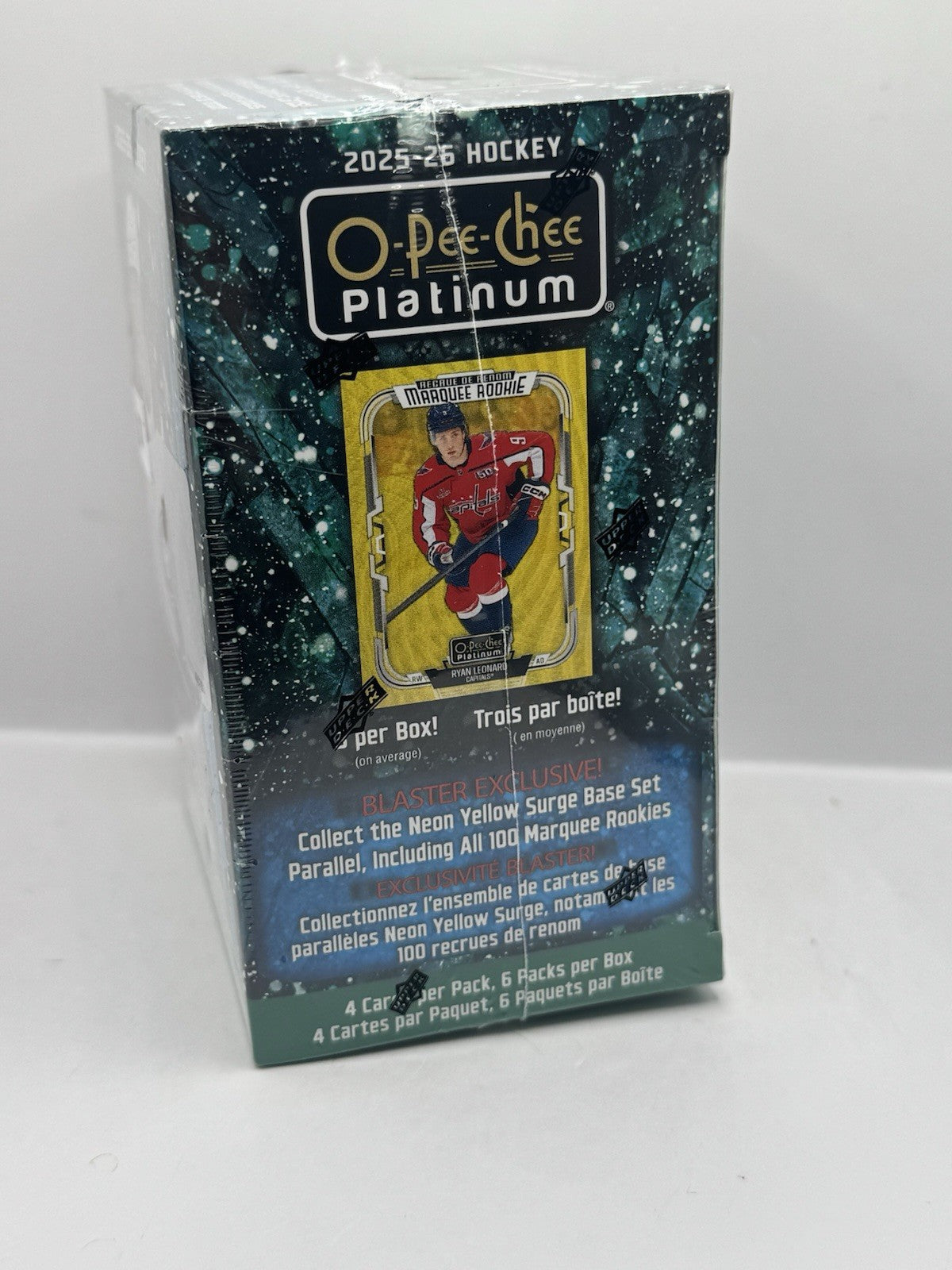 2025-26 O-Pee-Chee Platinum Hockey Blaster Box - Factory Sealed