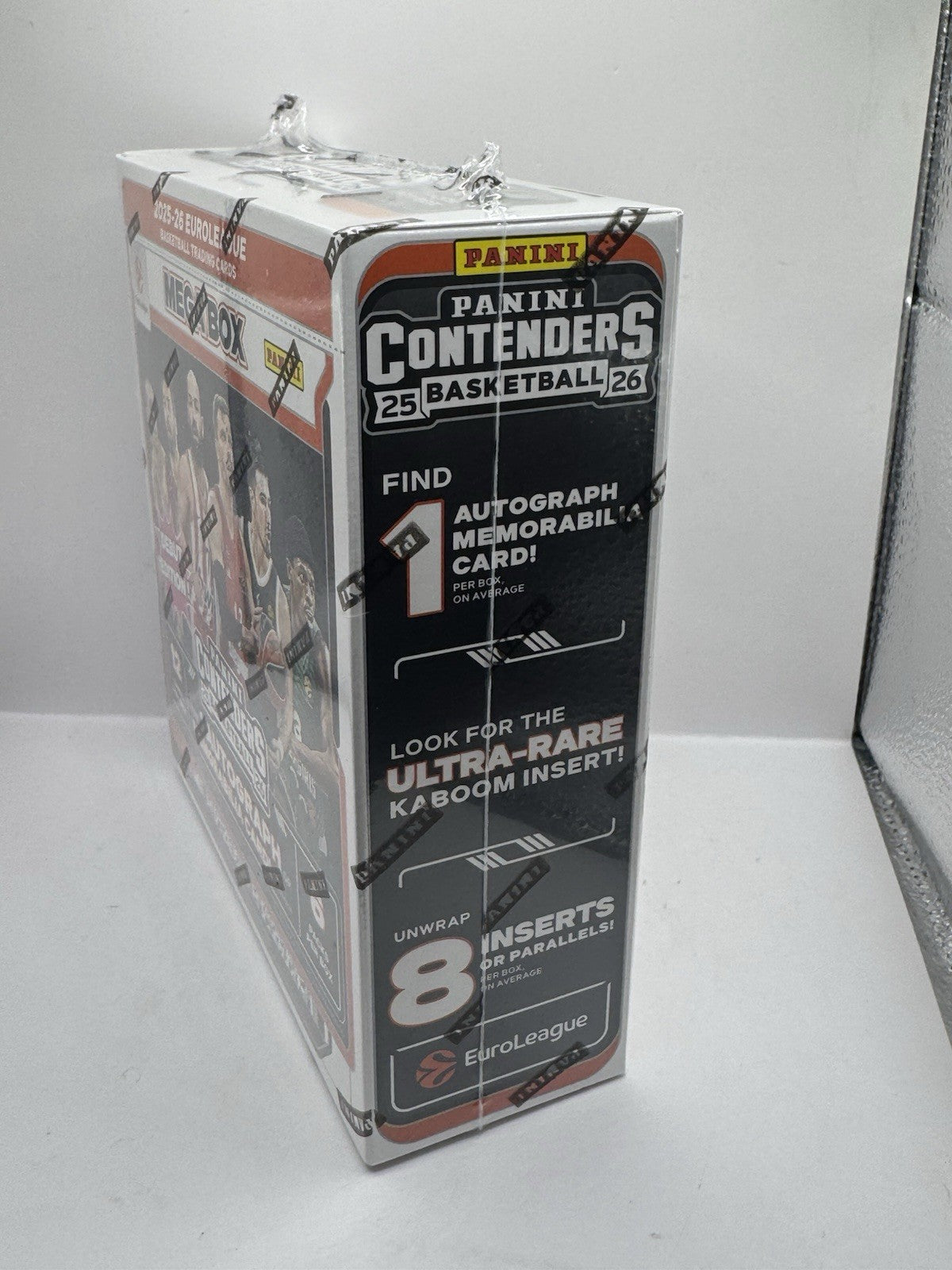 2025-26 Panini Contenders Basketball EuroLeague Mega Box - Look Kaboom! Sealed