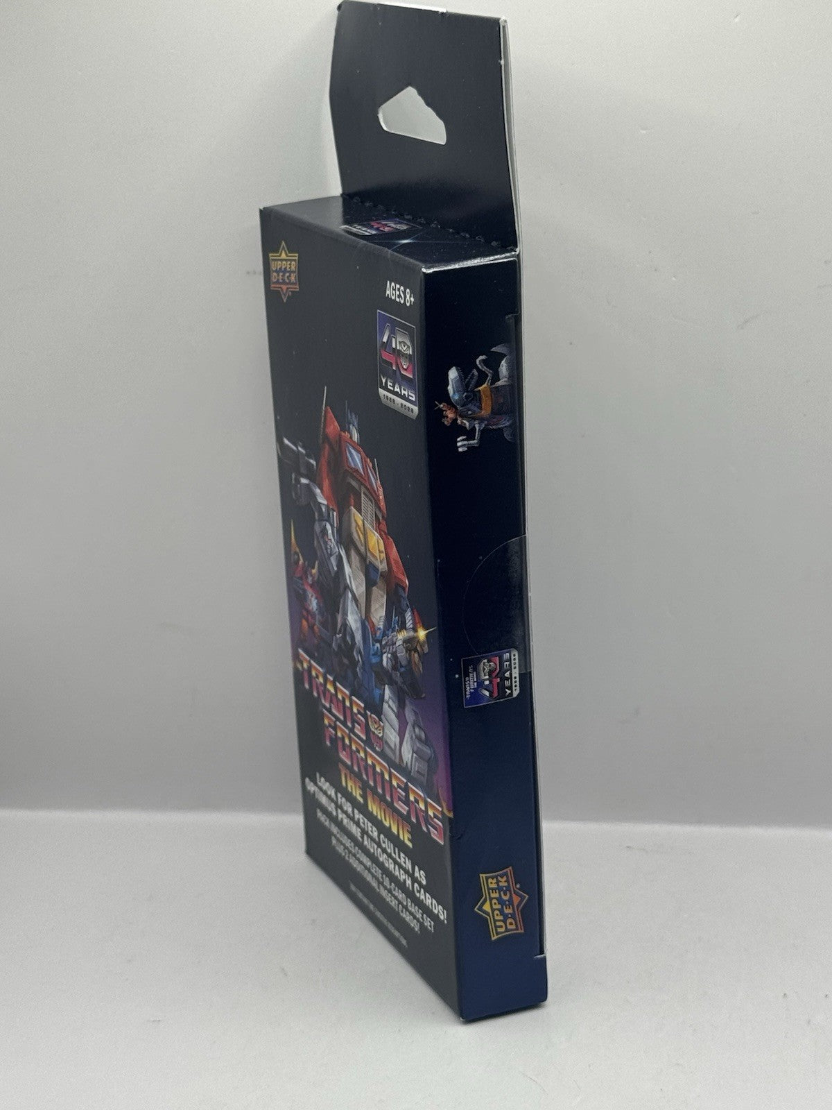 2026 Upper Deck Transformers The Movie Hanger Box - Look for Peter Cullen Auto