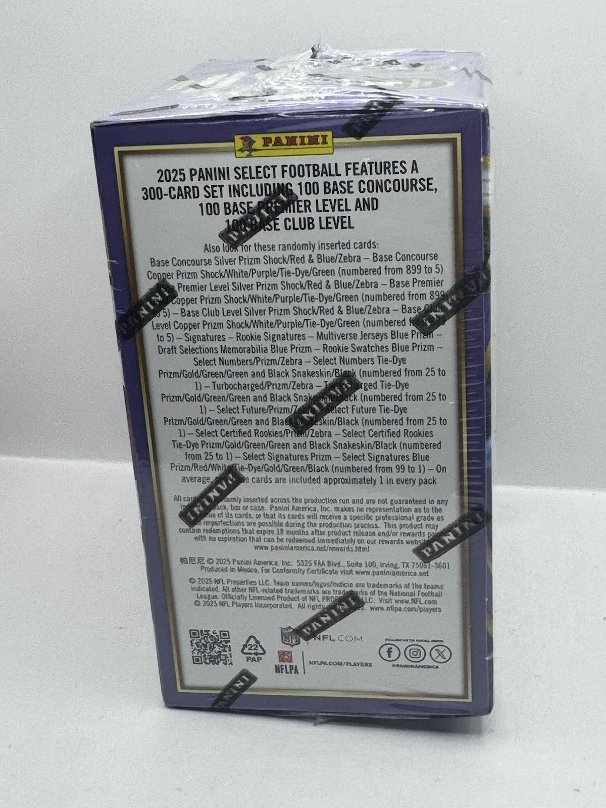 2025 Panini Select Football Blaster Box - Factory Sealed - Look for Zebra Shock