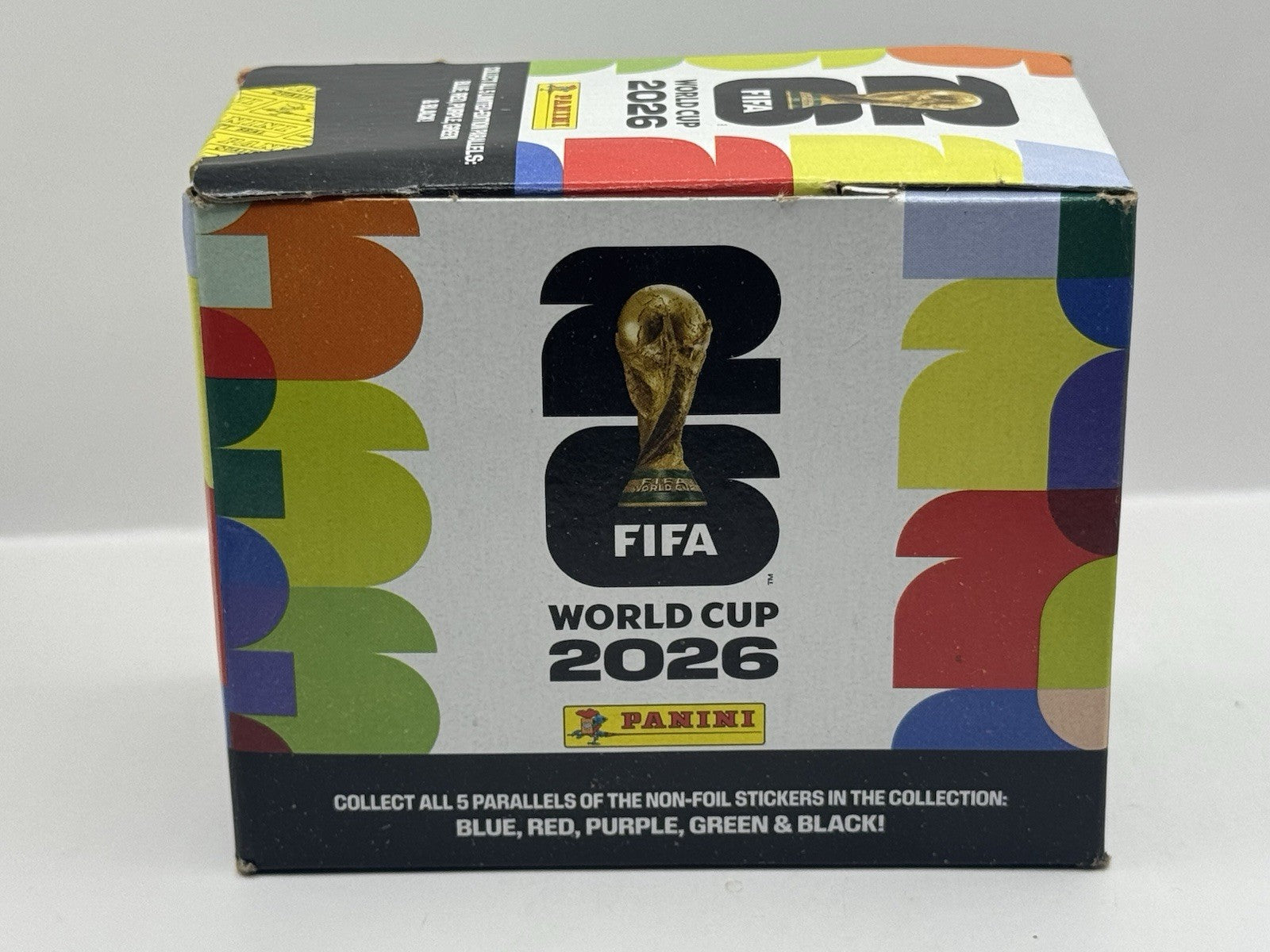 2026 Panini FIFA World Cup Album Sticker Box - 25 Packets - Sealed
