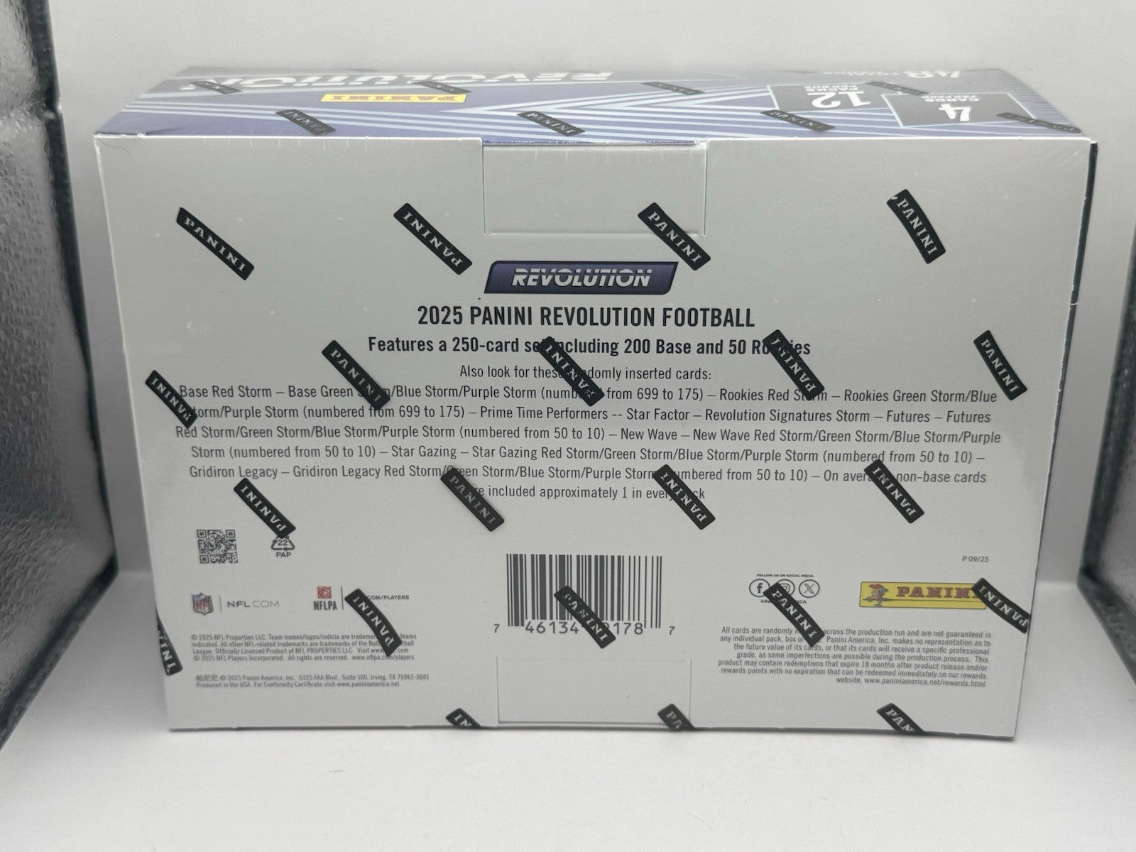 2025 Panini Revolution Football Mega Box - Factory Sealed - Find Storm