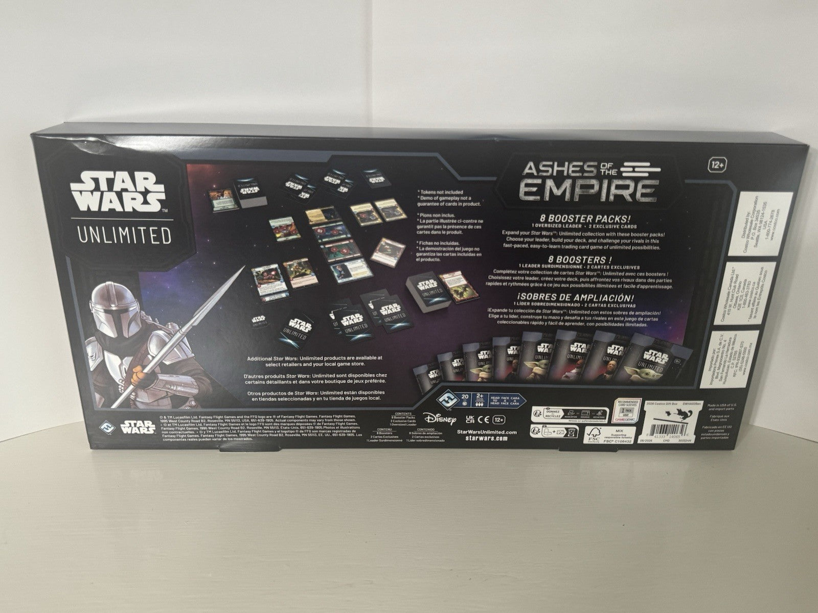 Star Wars Unlimited Ashes of the Empire Premium Collection Box - Sealed