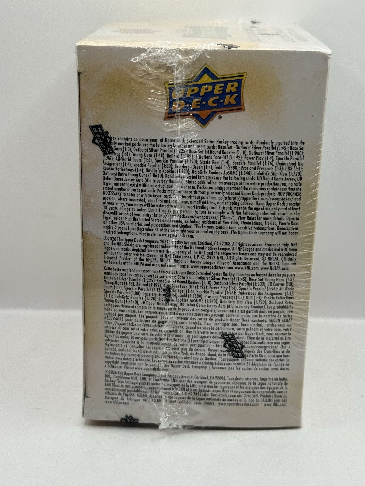 2025-26 Upper Deck Extended Series Hockey Blaster Box - Factory Sealed