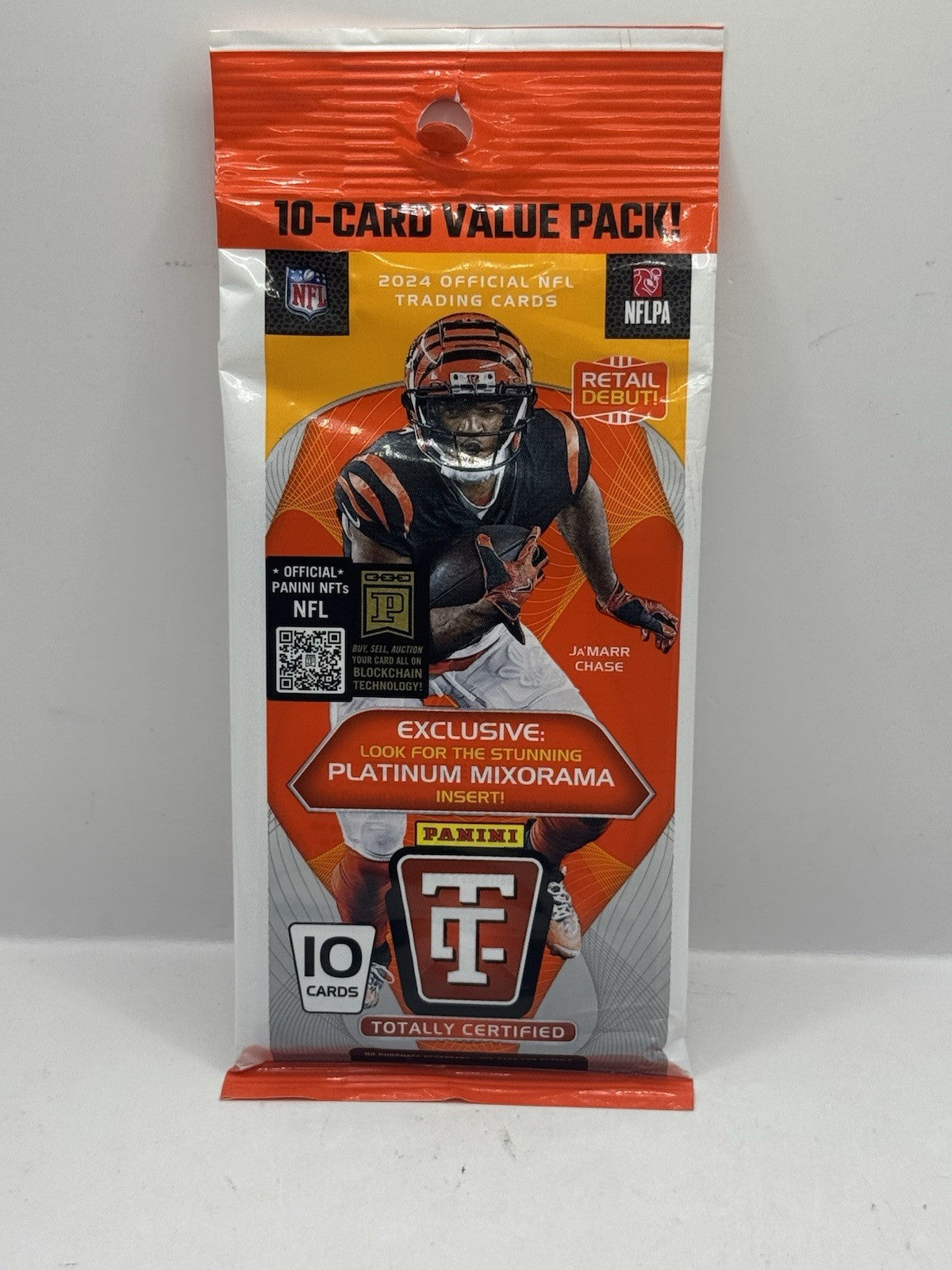 2024 Panini Totally Certified Football 10-Card Value Pack - Sealed