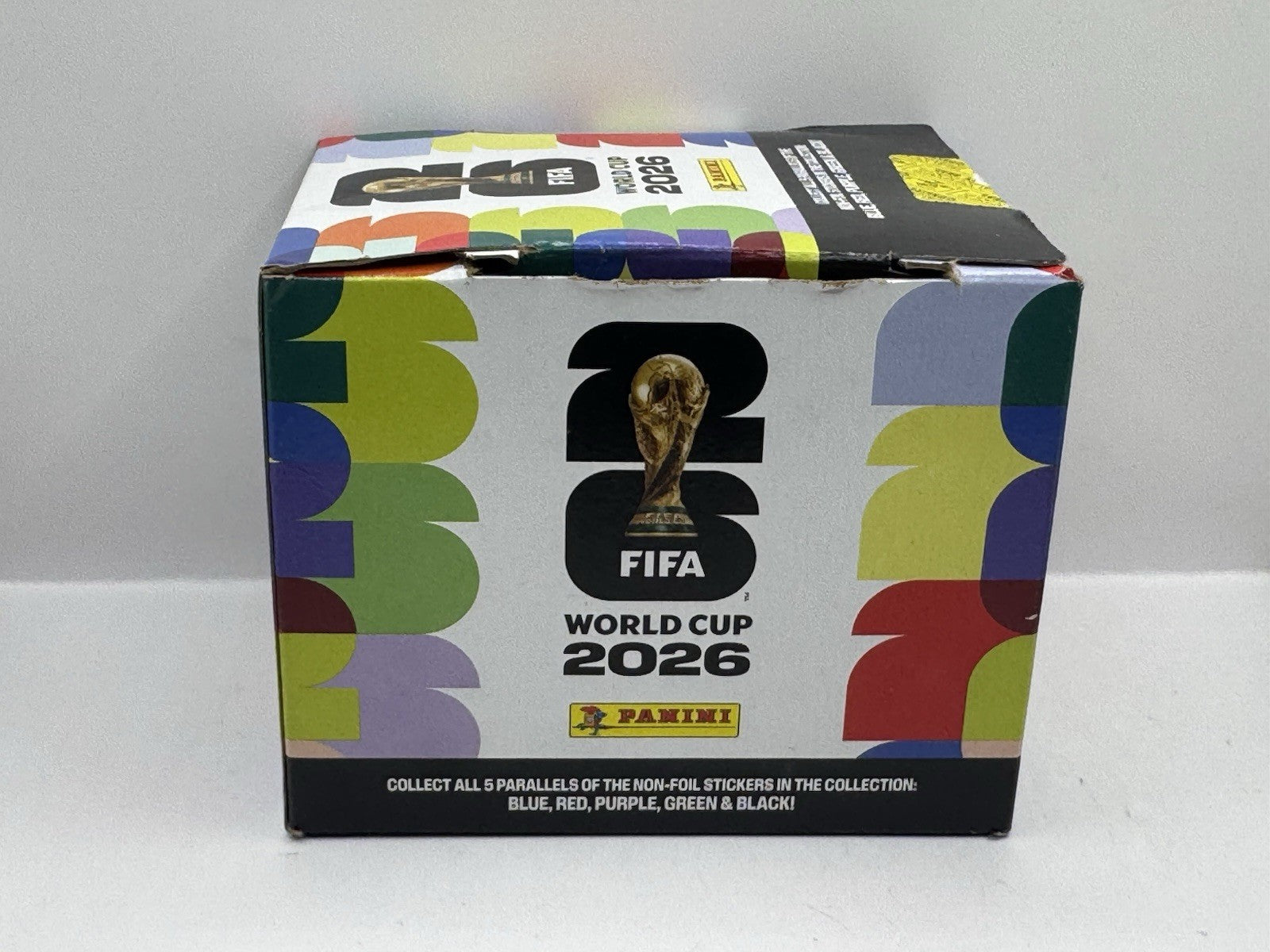 2026 Panini FIFA World Cup Album Sticker Box - 50 Packs - Sealed (see details)