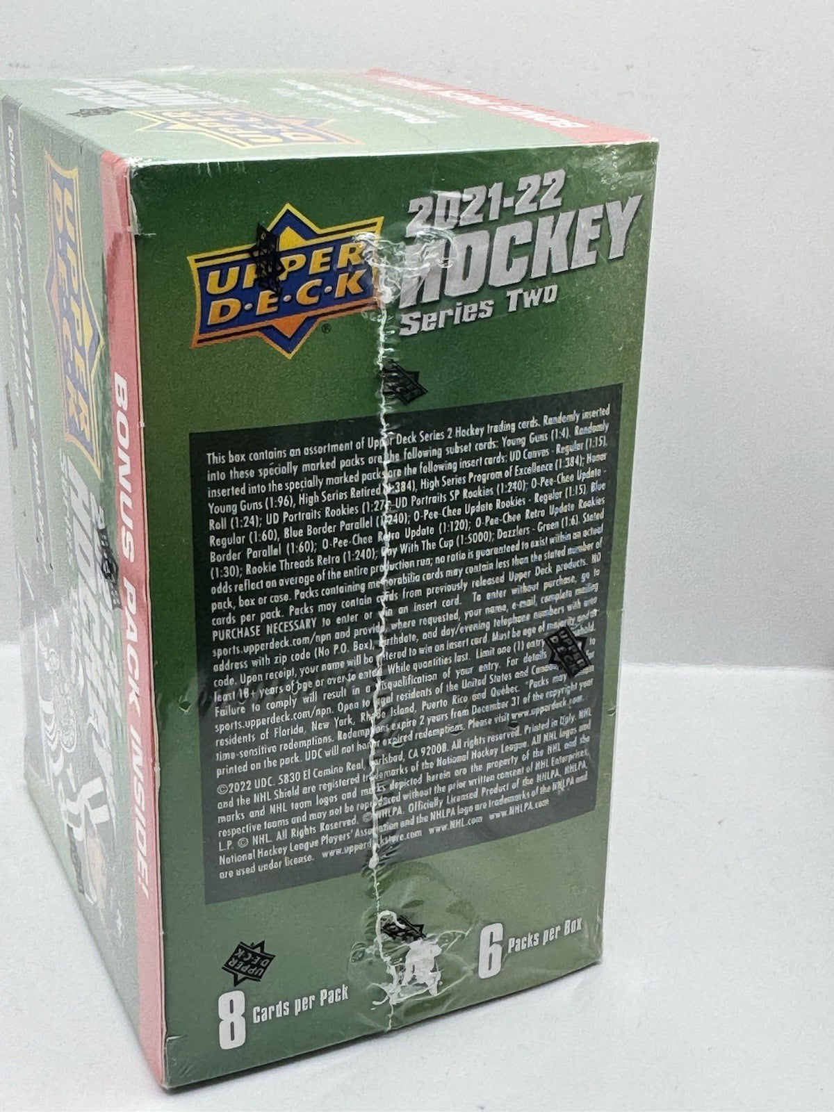 2021-22 Upper Deck Hockey Series 2 Blaster Box - Factory Sealed