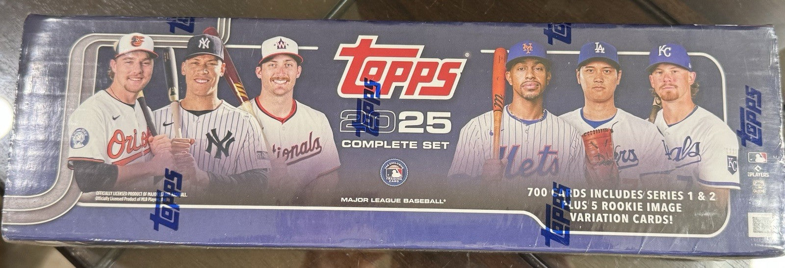 2025 Topps Baseball Complete Set - 700 Cards - Factory Sealed