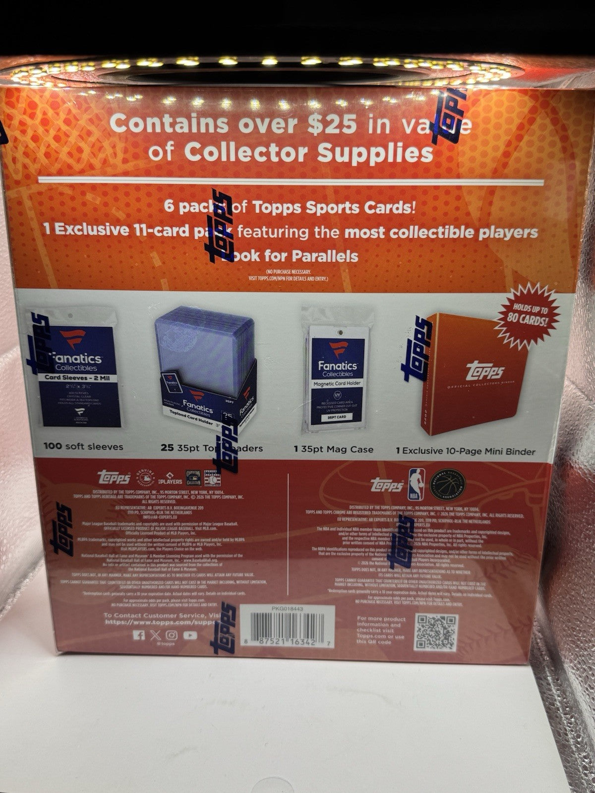 2026 Topps Official Collectors Kit Baseball Basketball Box - Factory Sealed