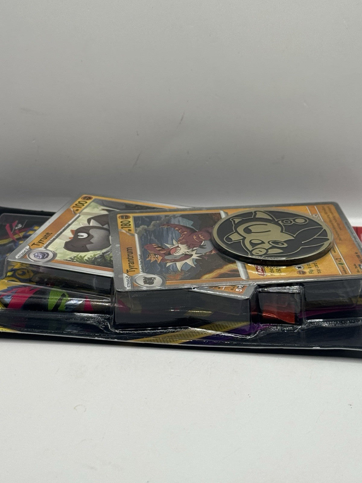 2026 Pokemon Mega Evolution Pitch Black Blister Pack - Tyrunt/Tyrantrum - Sealed