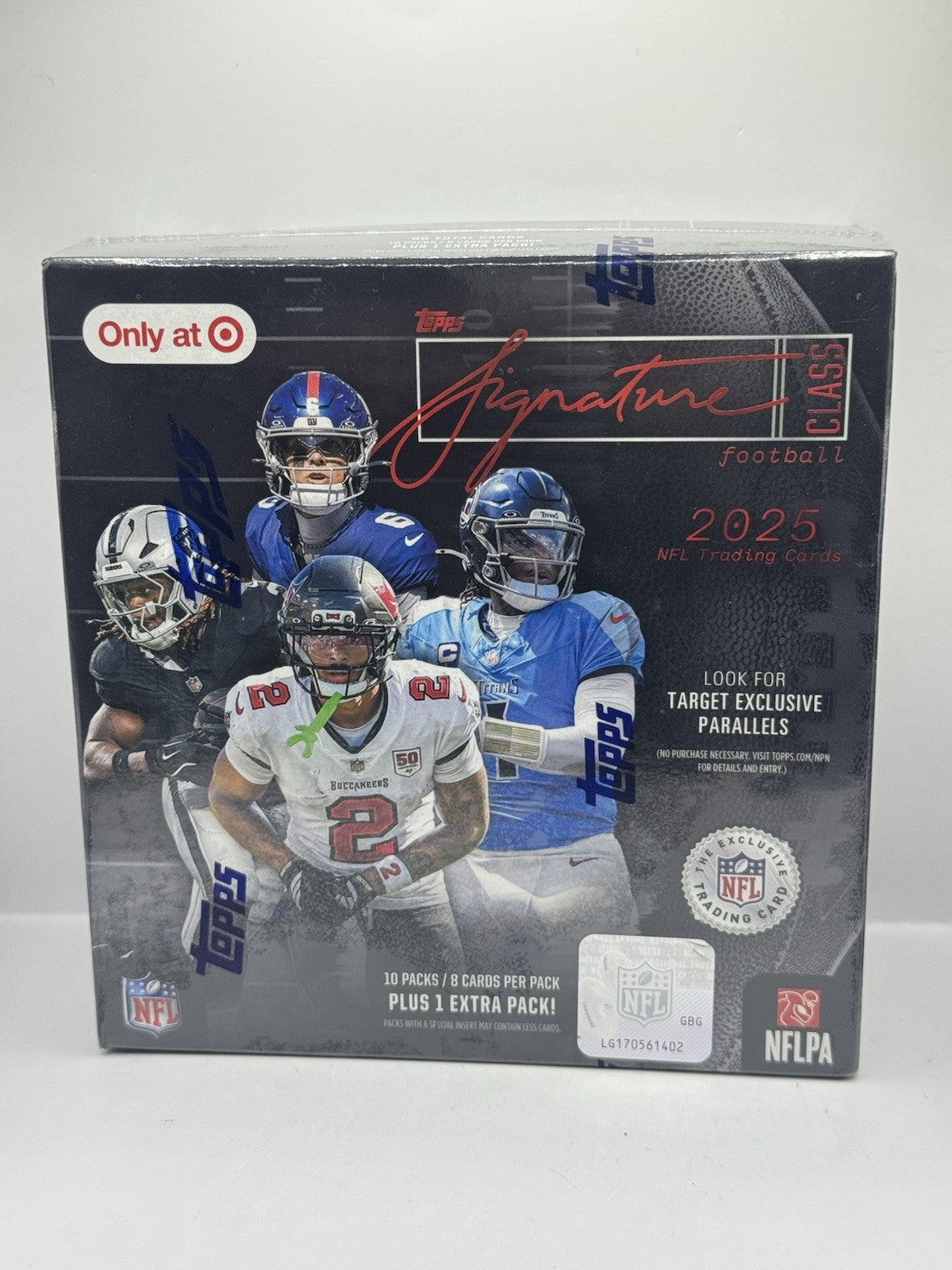 2025 Topps Signature Class Football Mega Box - Target - Factory Sealed