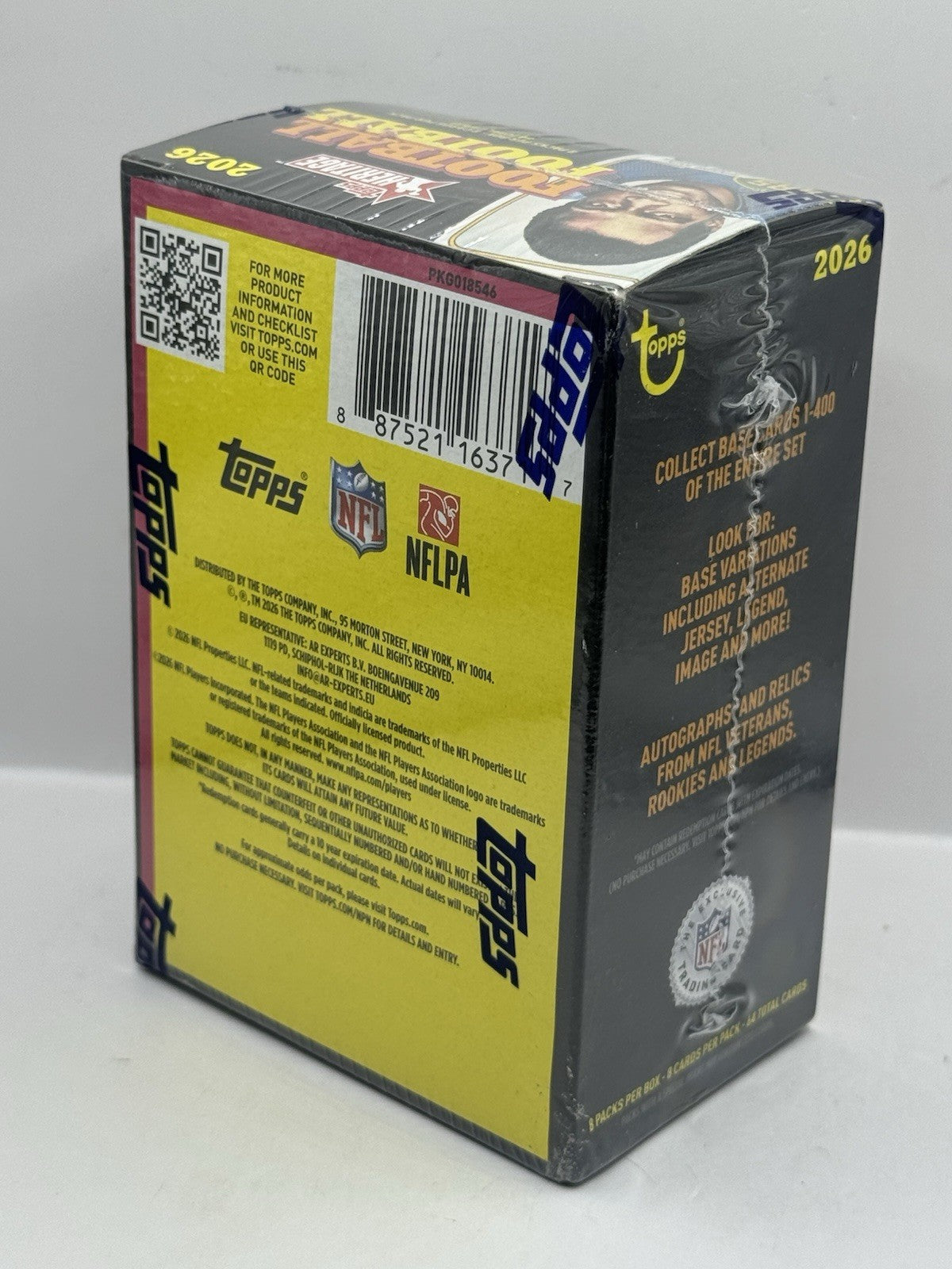2026 Topps Heritage Football Blaster Box - Factory Sealed