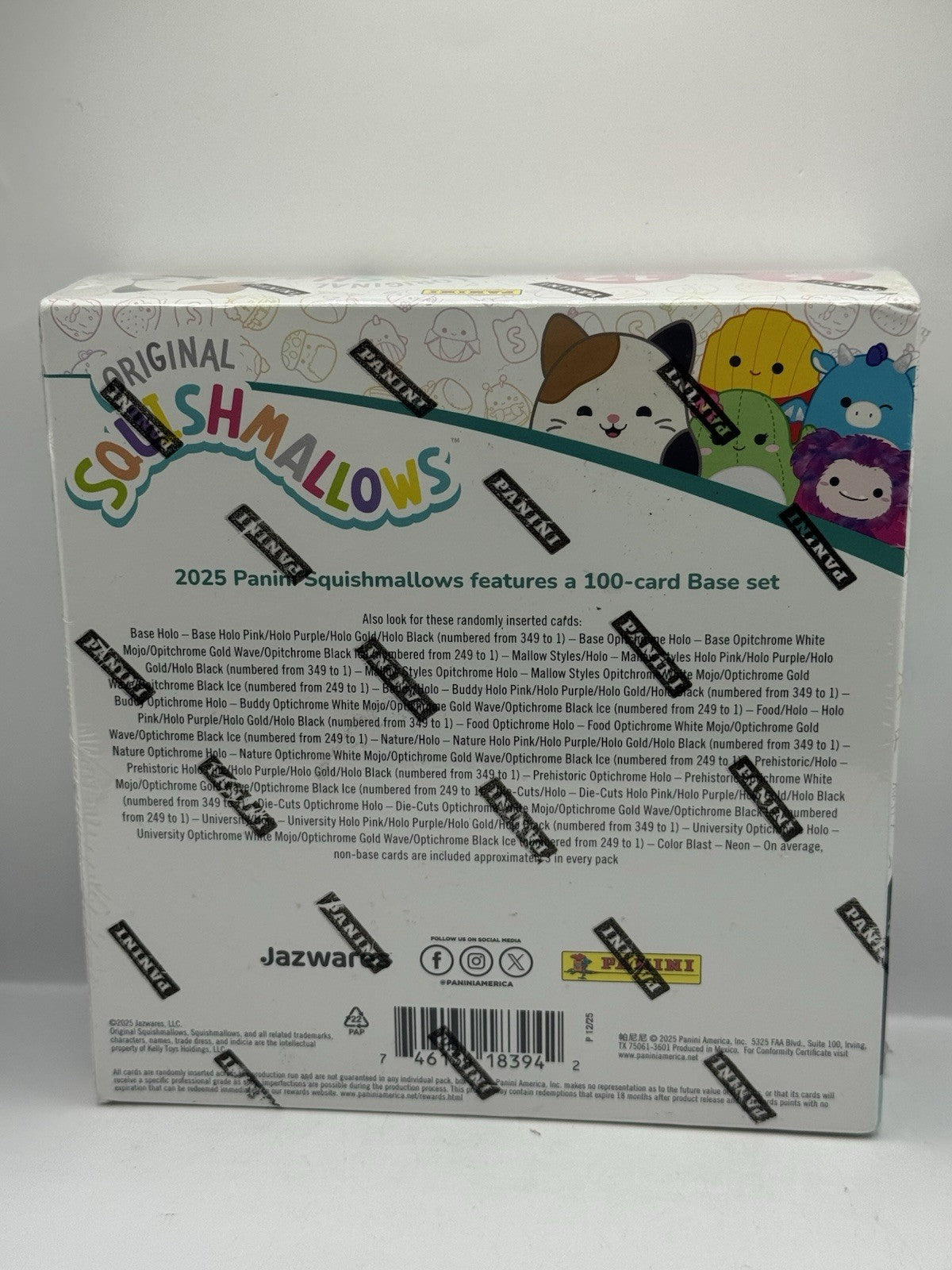 2025 Panini Original Squishmallows Series 2 Mega Box - Factory Sealed