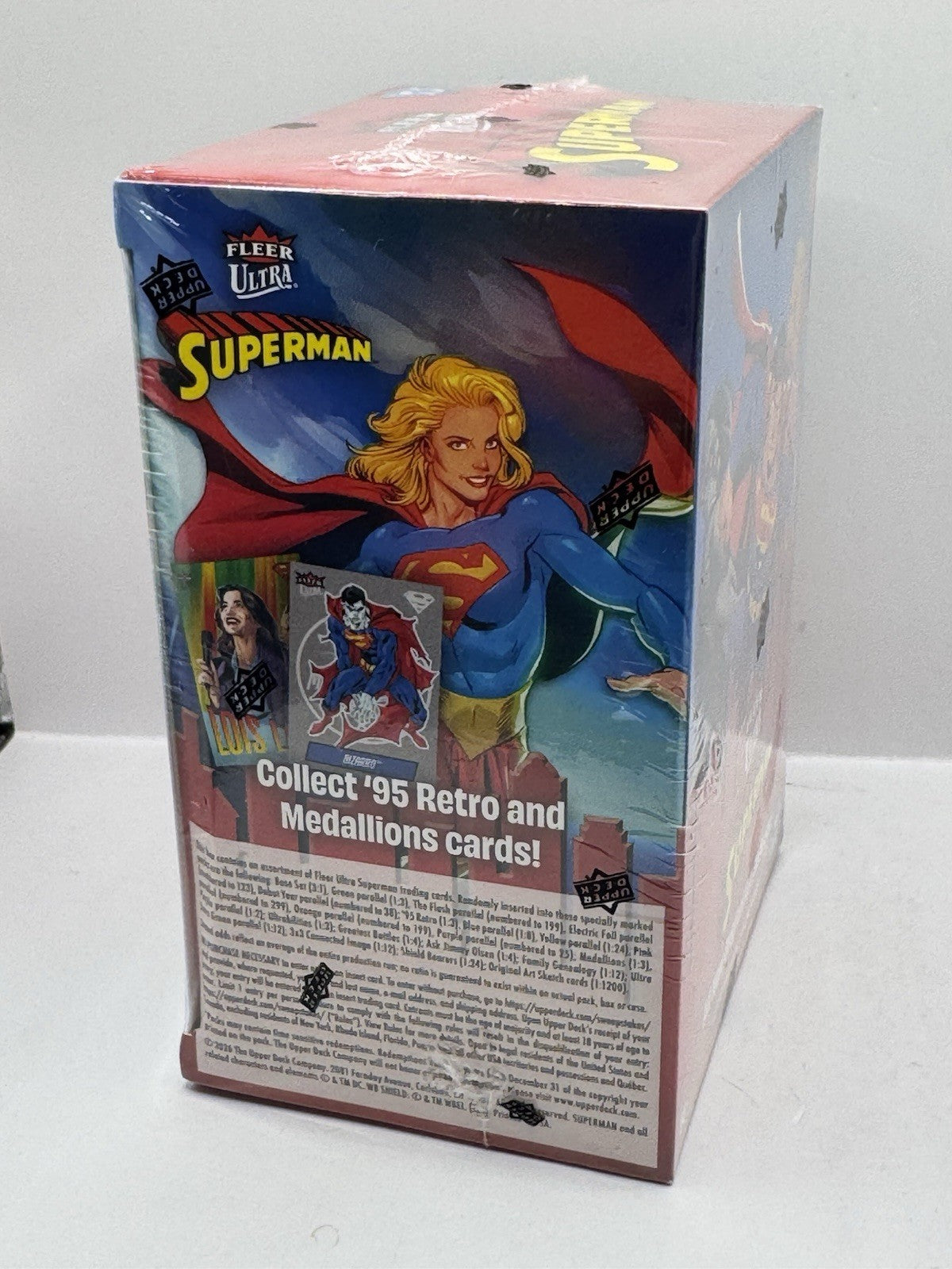 2026 Fleer Ultra Superman DC Blaster Box - Factory Sealed