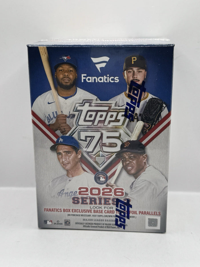2026 Topps Series 2 Baseball Fanatics Blaster Box - Factory Sealed