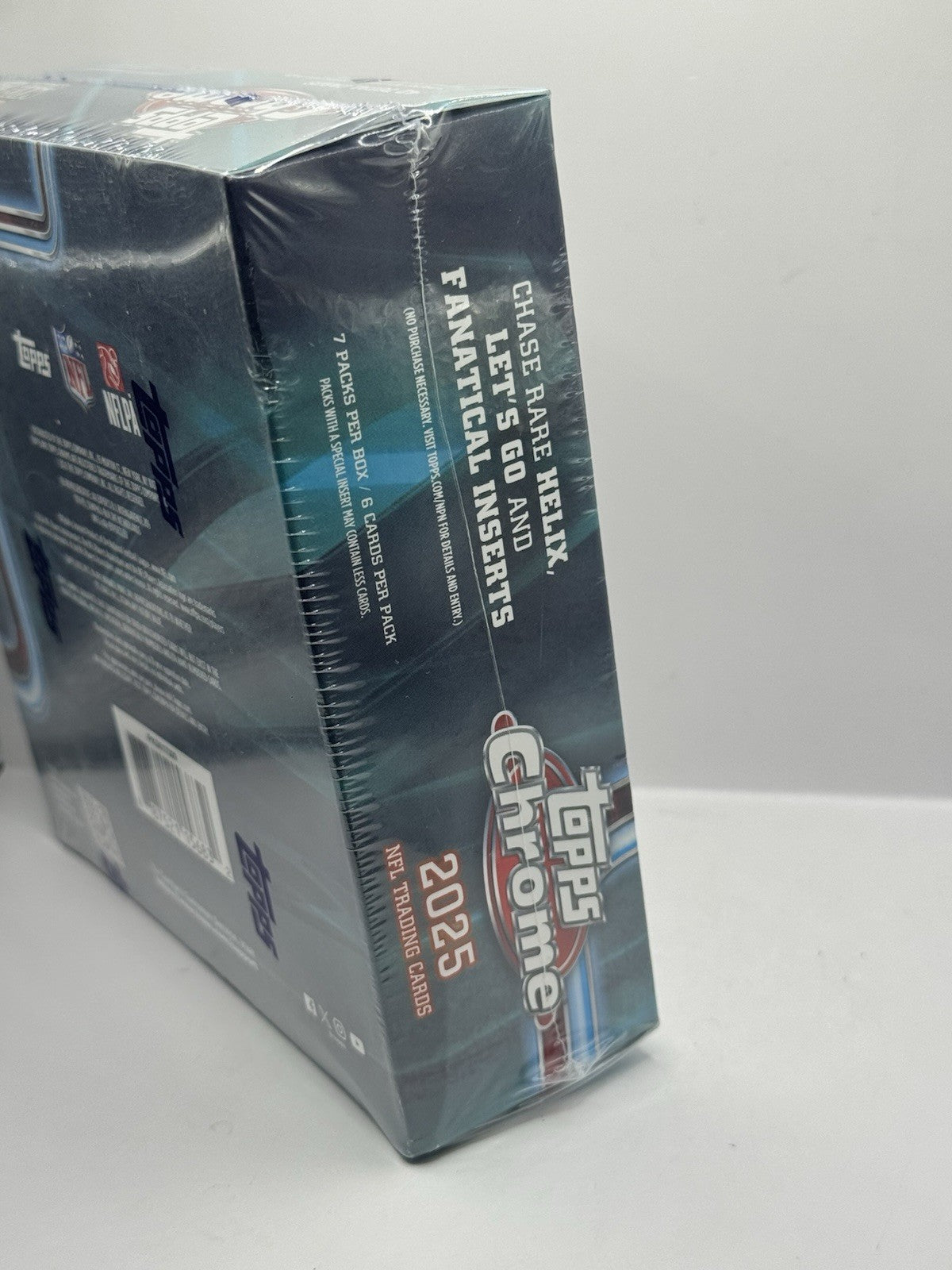 2025 Topps Chrome Football Mega Box - Factory Sealed