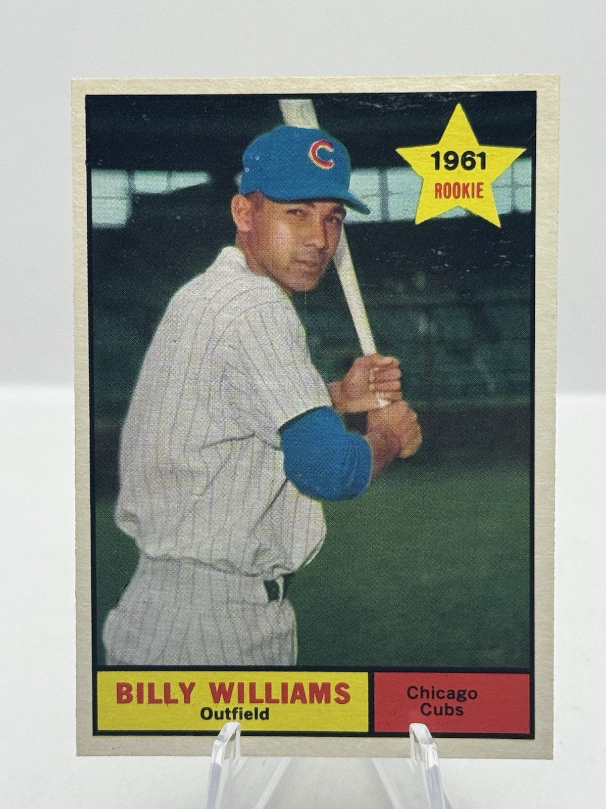 Billy Williams RC 1961 Topps #141 Chicago Cubs