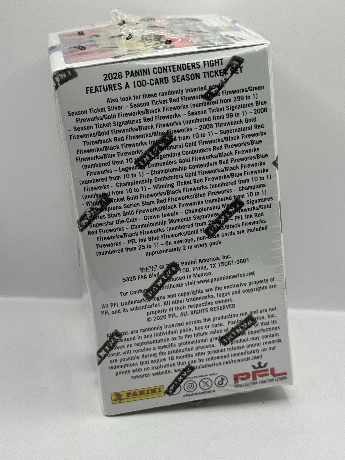 2026 Panini Contenders PFL Blaster Box - Factory Sealed