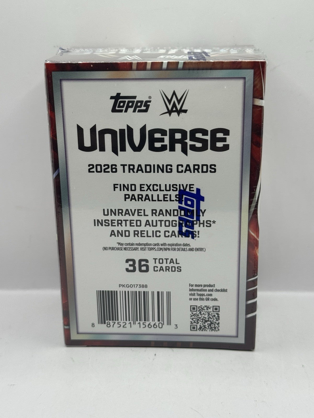 2026 Topps Universe Wrestling Blaster Box - Factory Sealed
