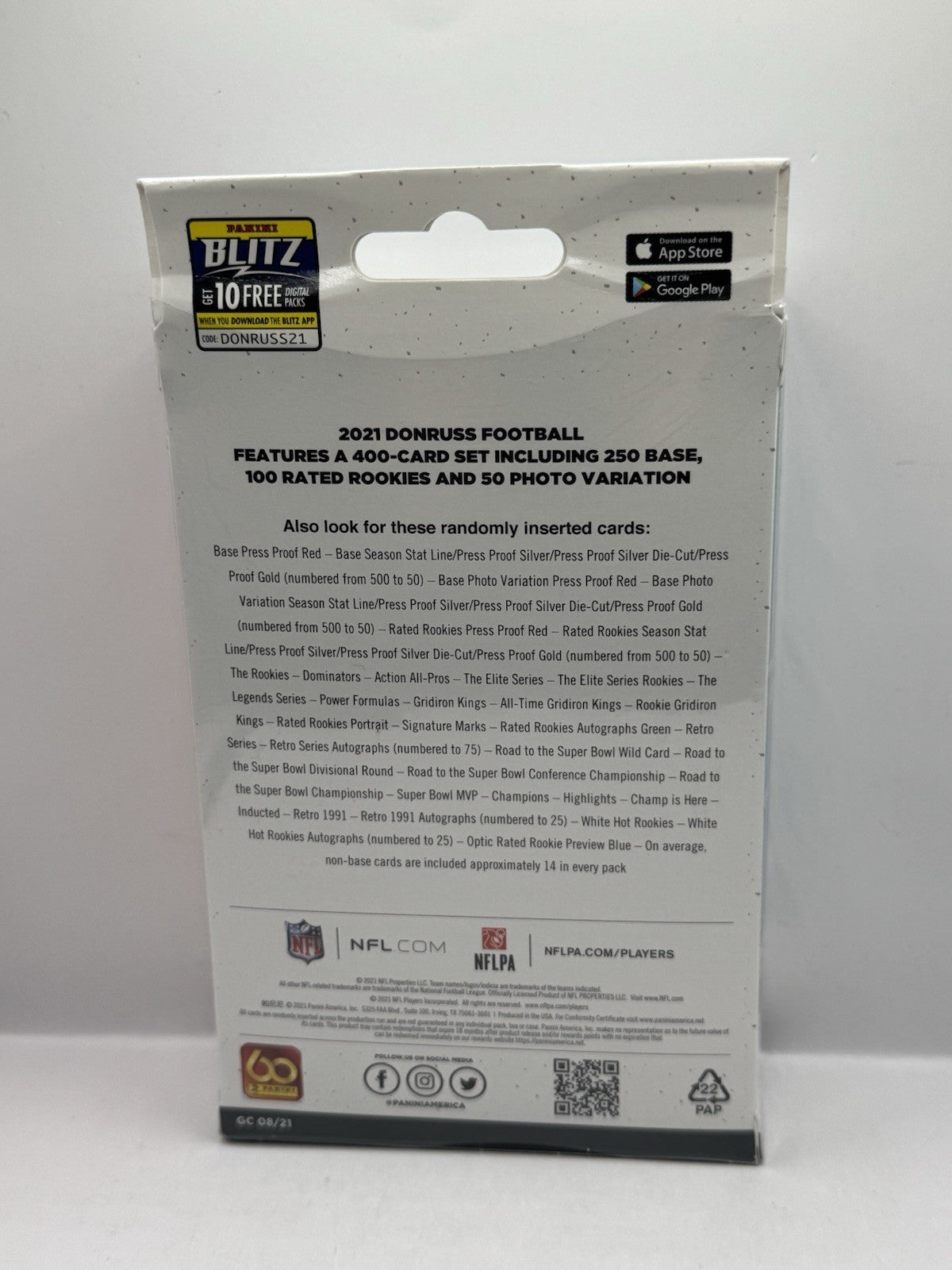 2021 Panini Donruss Football Hanger Box - Sealed