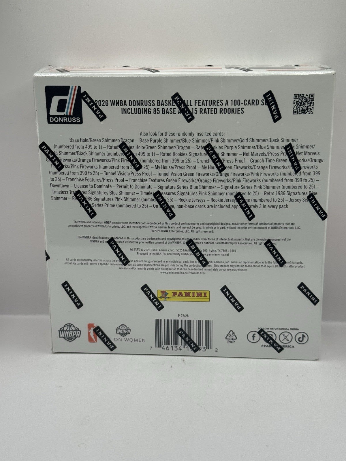 2026 Panini Donruss WNBA Mega Box - Factory Sealed