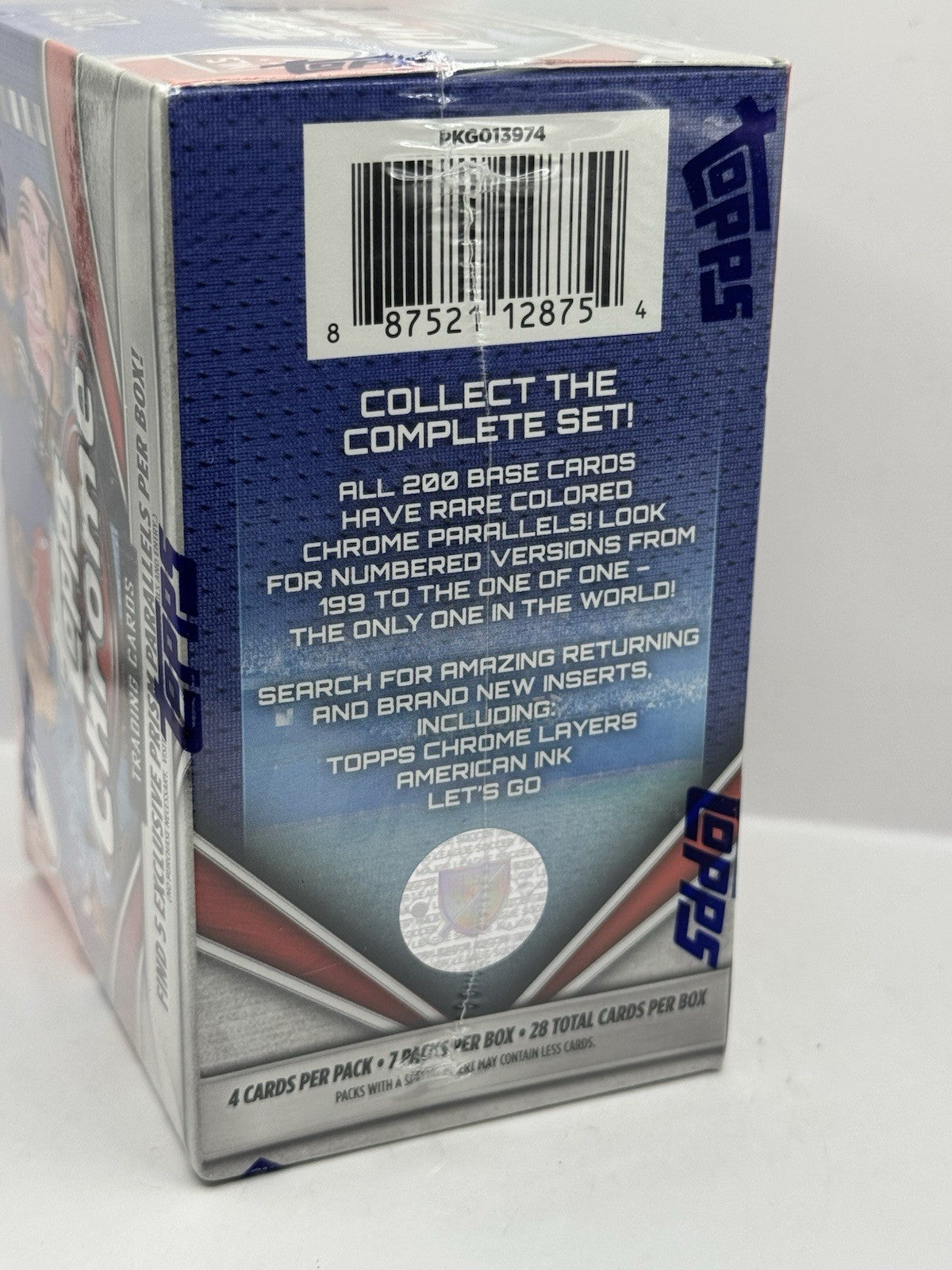 2024 Topps Chrome MLS Soccer Blaster Box - Factory Sealed