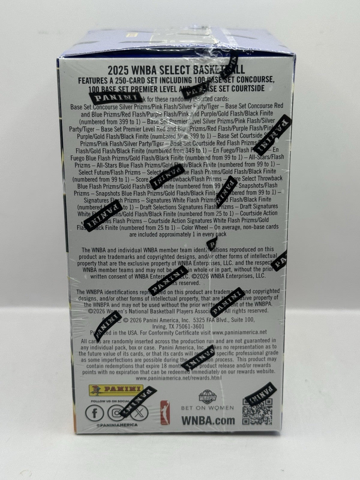 2025 Panini Select WNBA Blaster Box - Factory Sealed