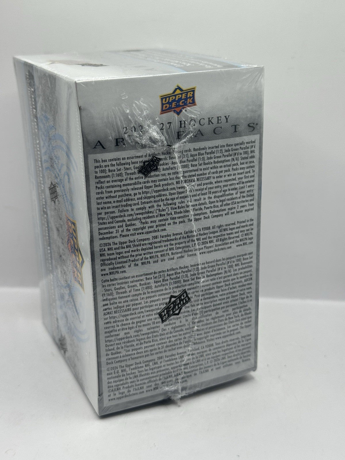 2026-27 Upper Deck Hockey Artifacts Blaster Box - Factory Sealed