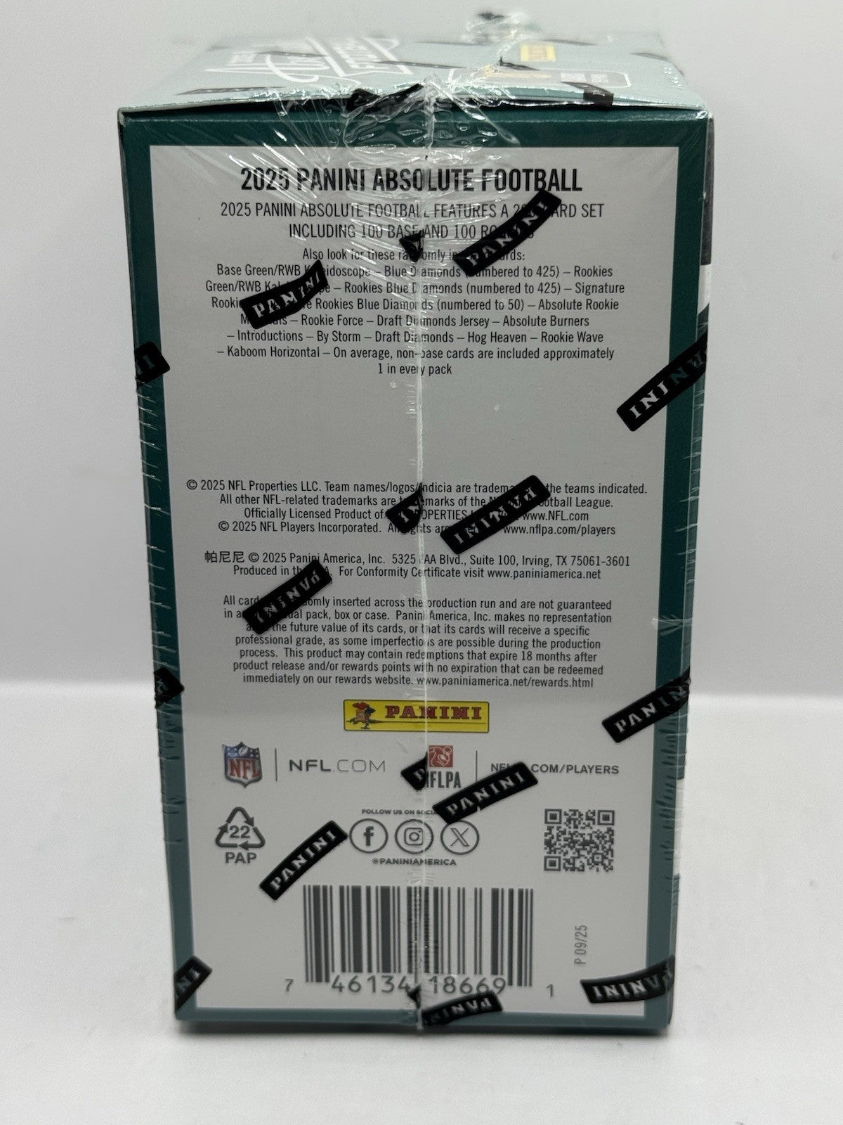 2025 Panini Absolute Football Blaster Box - Factory Sealed - Find Kaboom!