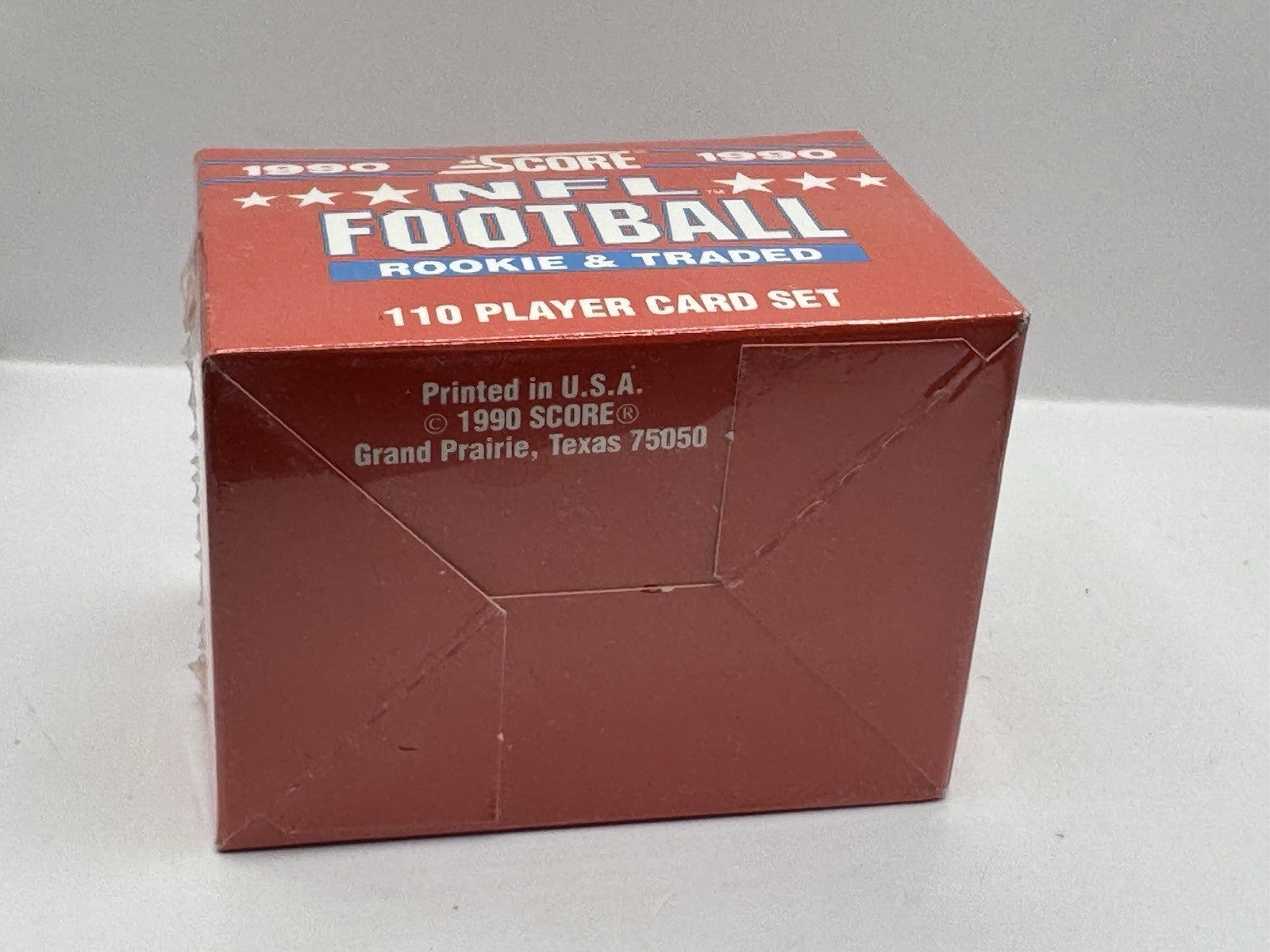 1990 Score Football Rookie & Traded 110 Card Set - Sealed - Emmitt Smith RC