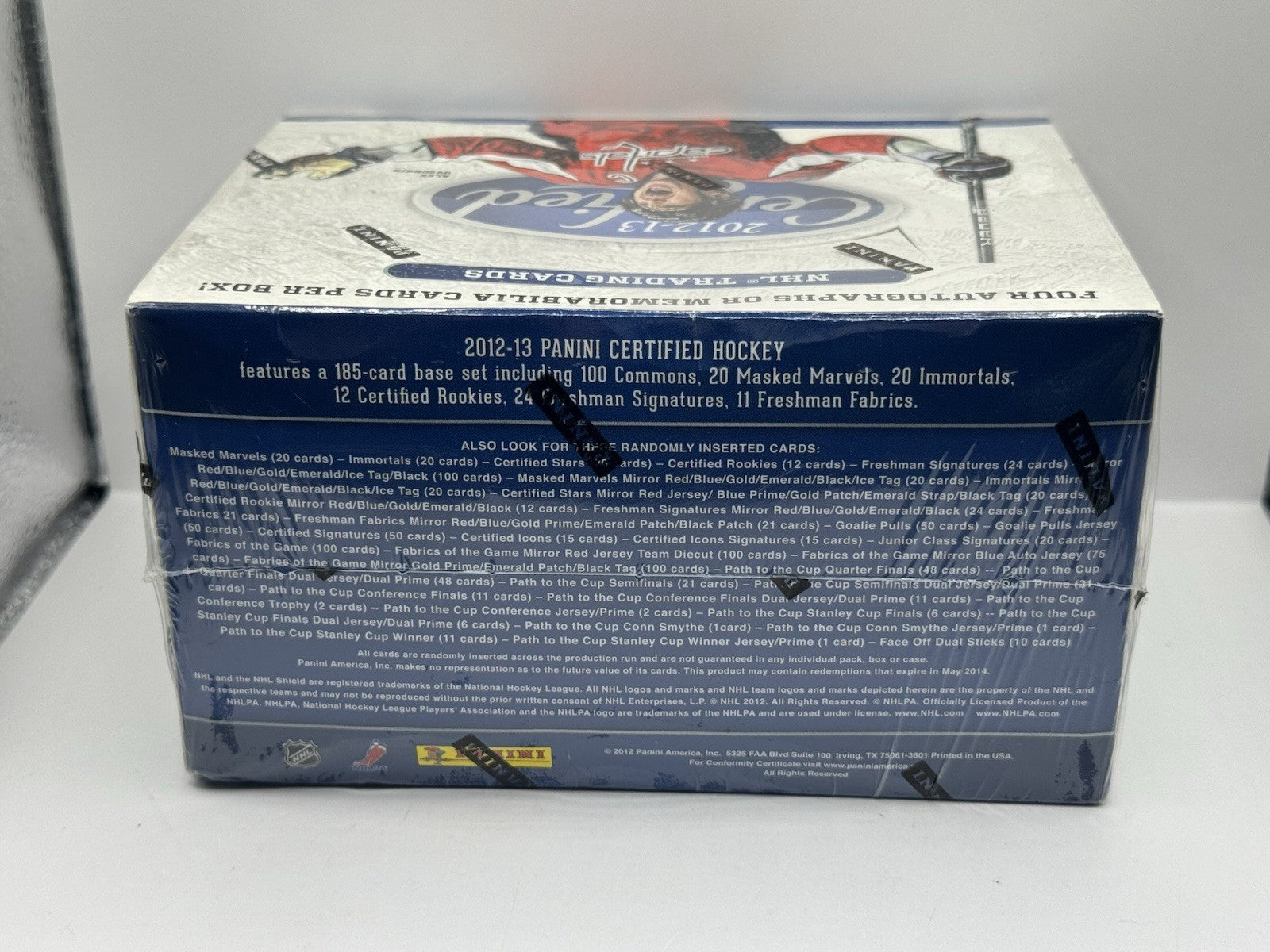 2012-13 Panini Certified Hockey Hobby Box - Factory Sealed