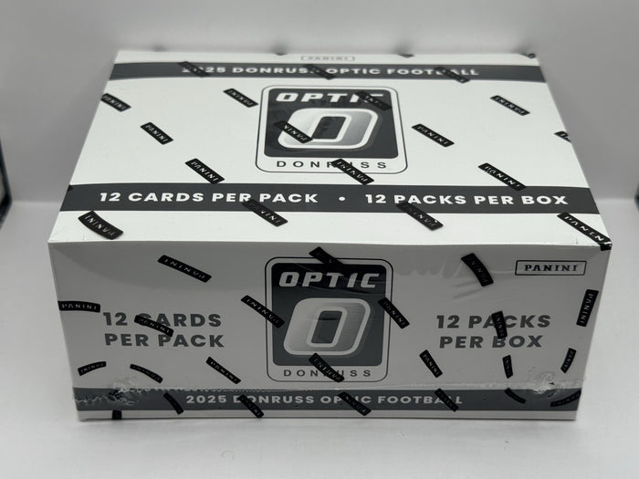 2025 Panini Donruss Optic Football Fat Cello Value Pack Box - Factory Sealed