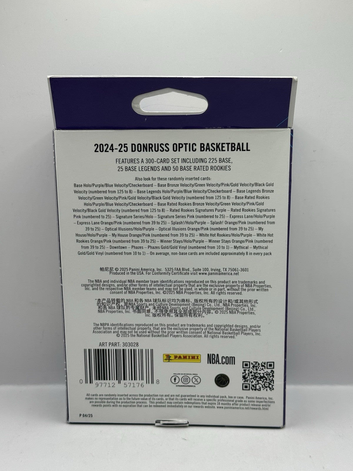2024-25 Panini Donruss Optic Basketball Hanger Box Find RARE Black Gold Velocity
