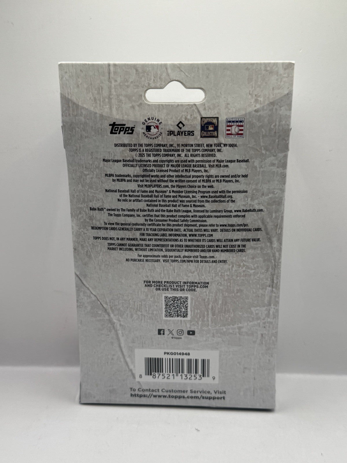 2025 Topps Series 1 Baseball Hanger Box - Sealed