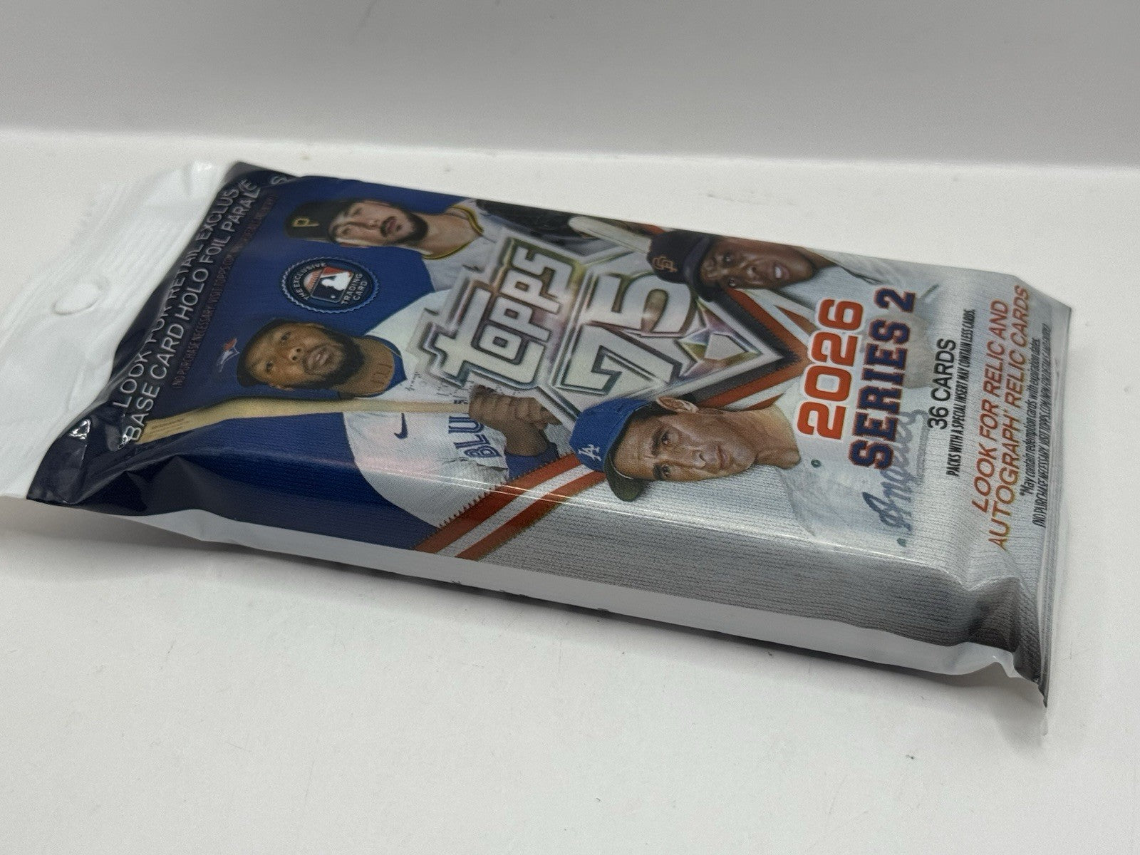 2026 Topps 75 Series 2 Baseball Fat Pack - 36 Cards - Look for Relic & Autograph