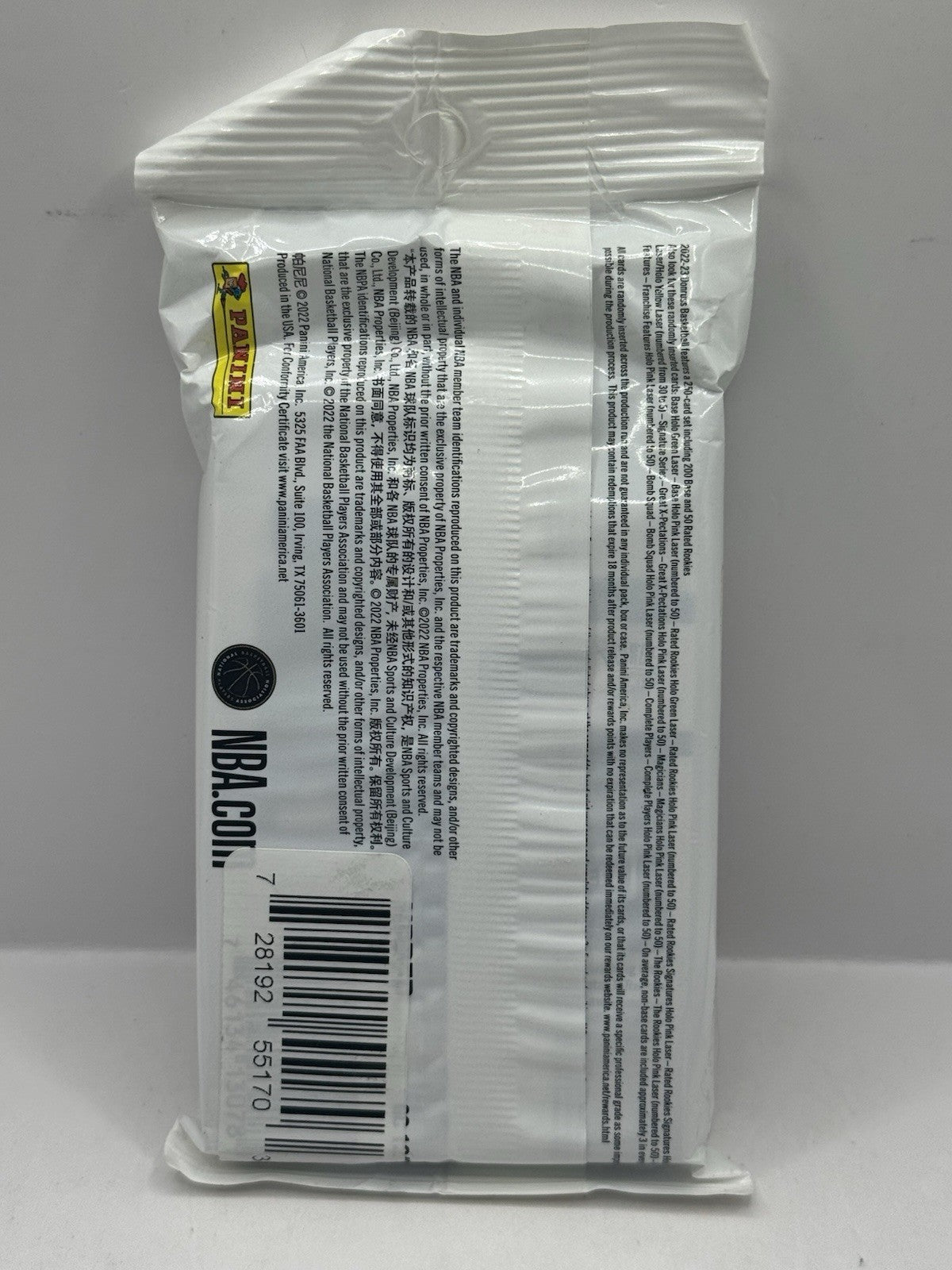 2022-23 Panini Donruss Basketball Value Pack - Sealed (outside sticker residue)