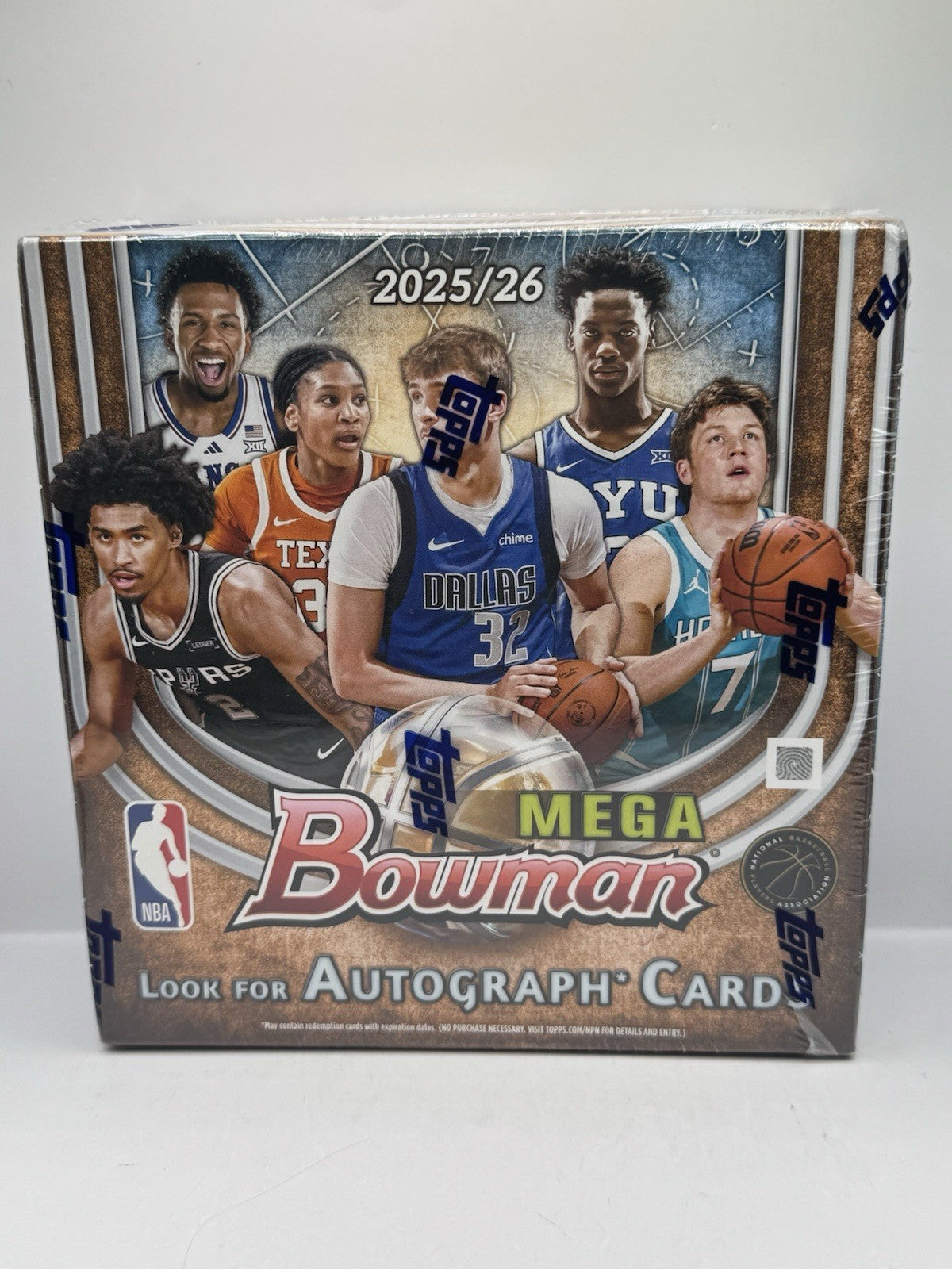2025-26 Bowman Basketball Mega Box - Factory Sealed - Look for Autograph