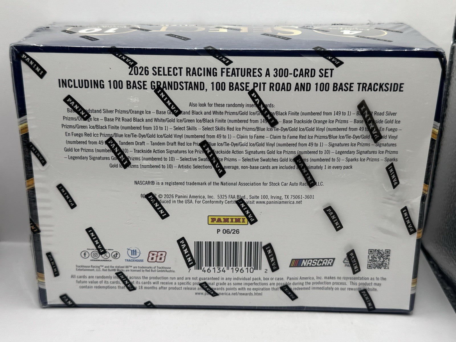 2026 Panini Select NASCAR Mega Box - Factory Sealed