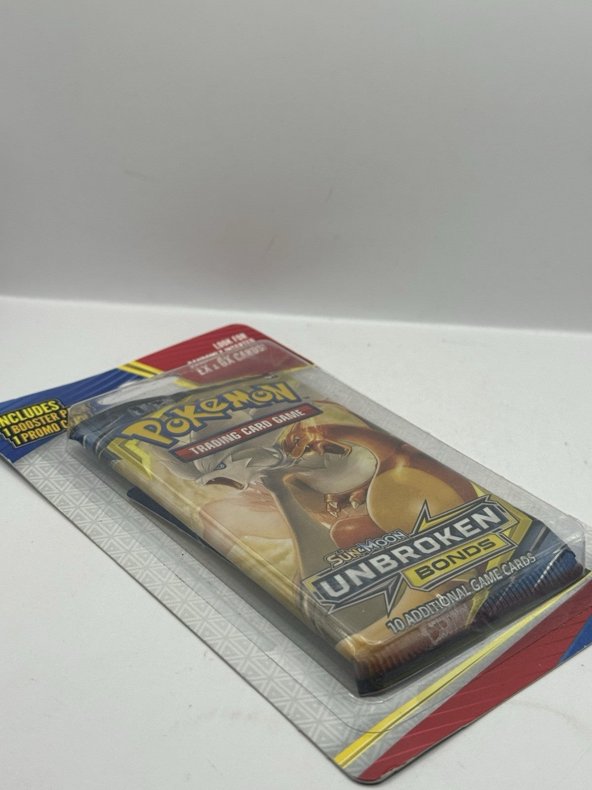 2021 Pokemon SM Unbroken Bonds Charizard 1 Booster Pack 1 Promo Card Sealed
