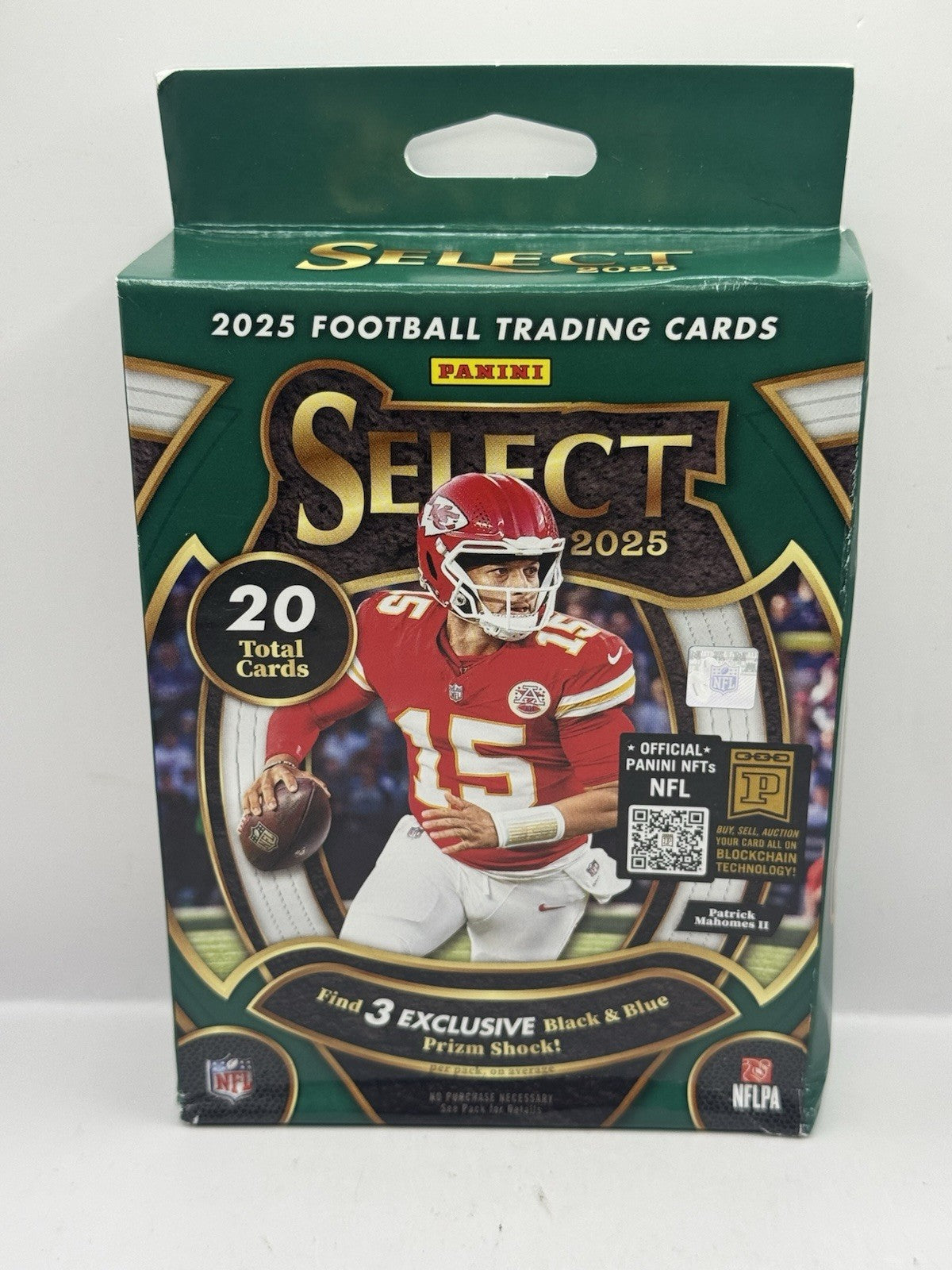 2025 Panini Select Football Hanger Box - Find Black & Blue Prizm Shock - Sealed