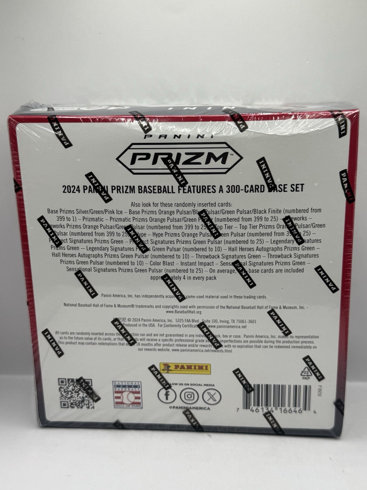 2024 Panini Prizm Baseball Mega Box - Factory Sealed