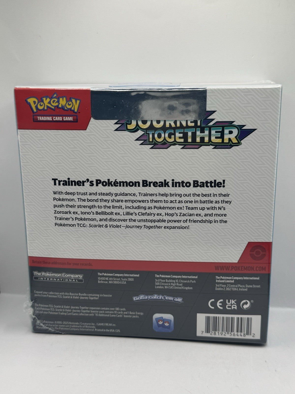 2025 Pokemon Scarlet & Violet Journey Together Booster Bundle Box - Sealed