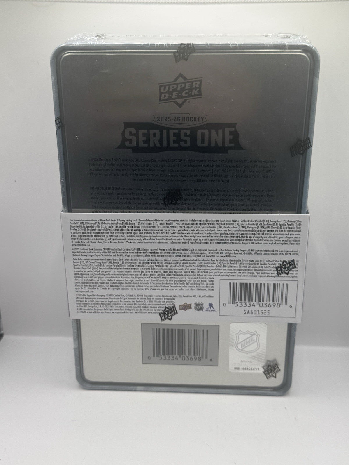 2025-26 Upper Deck Series One Hockey Tin - Factory Sealed