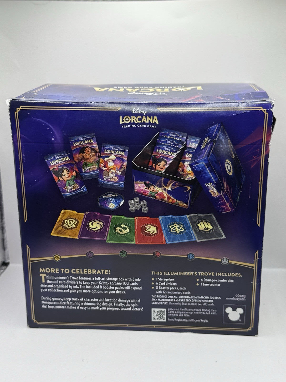 Disney Lorcana TCG Shimmering Skies Illumineer's Trove Box - Sealed
